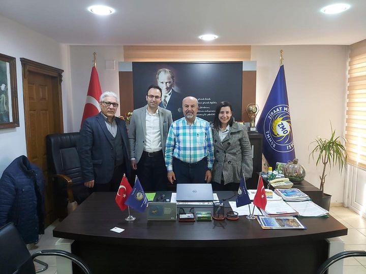  DENİZBANK MEZİTLİ ŞUBE`NİN ZİYARETİ