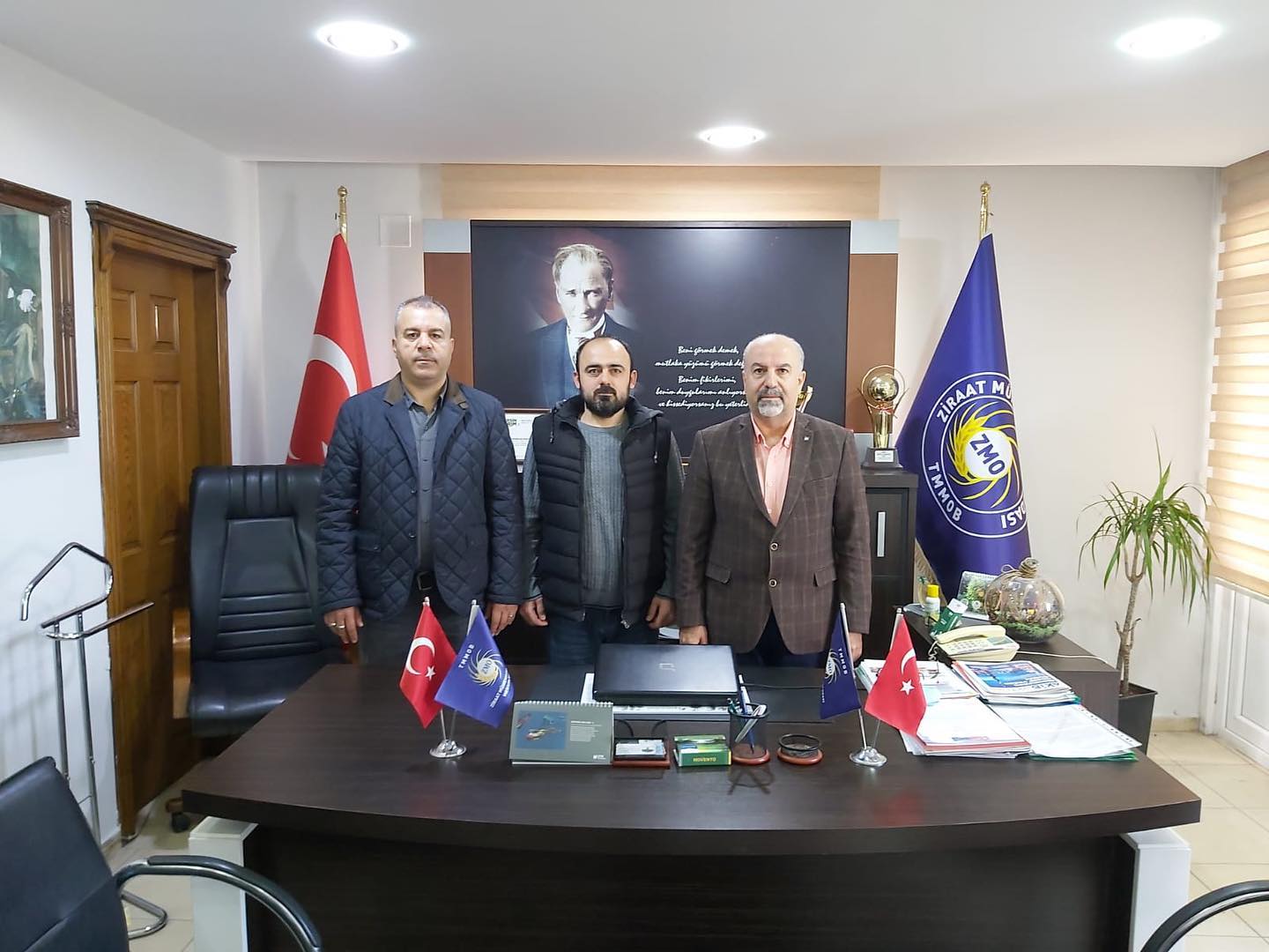  TÜRKİYE İŞÇİ PARTİSİ`NİN ZİYARETİ