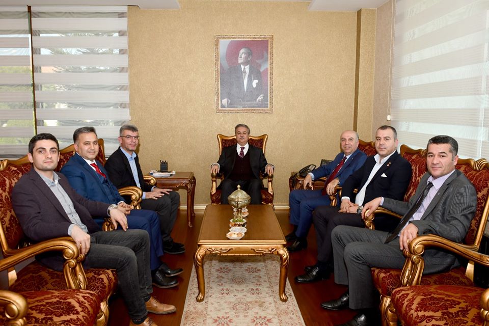 ZMO MERSİN ŞUBESİ YÖNETİM KURULU ÜYELERİ OLARAK MERSİN VALİMİZ SN.ALİ İHSAN SU`YU MAKAMINDA ZİYARET