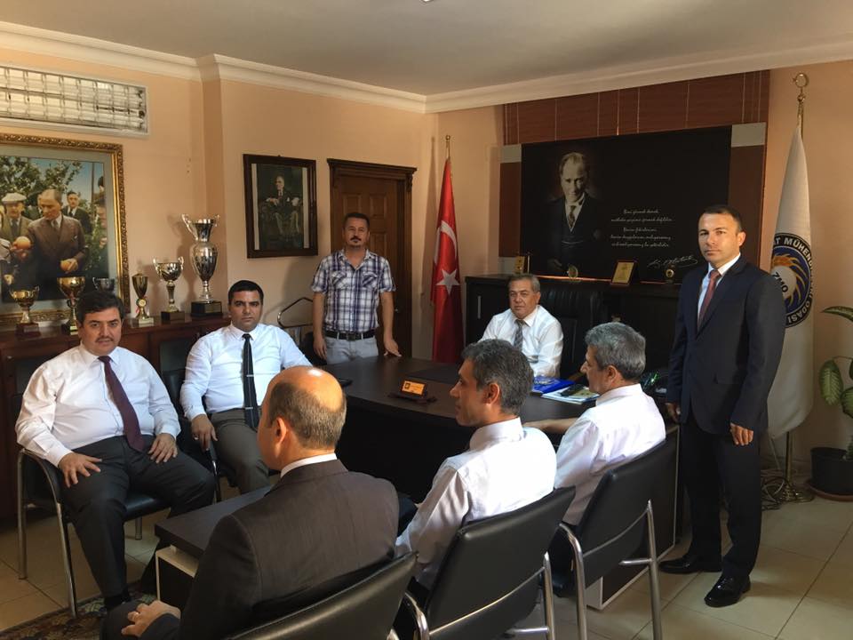 MERSİN İL TARIM MÜDÜR YARDIMCISI VE İLÇE TARIM MÜDÜRLERİMİZ ODAMIZI ZİYARETE GELDİLER.