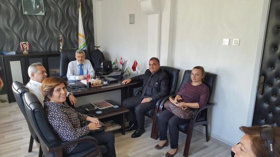 ERDEMLİ İLÇE TARIM MÜDÜRÜ`NÜ ZİYARET ETTİK.