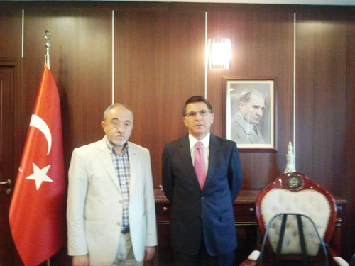 GIDA TARIM VE HAYVANCILIK BAKANLIĞI MÜSTEŞARI`NA ZİYARET