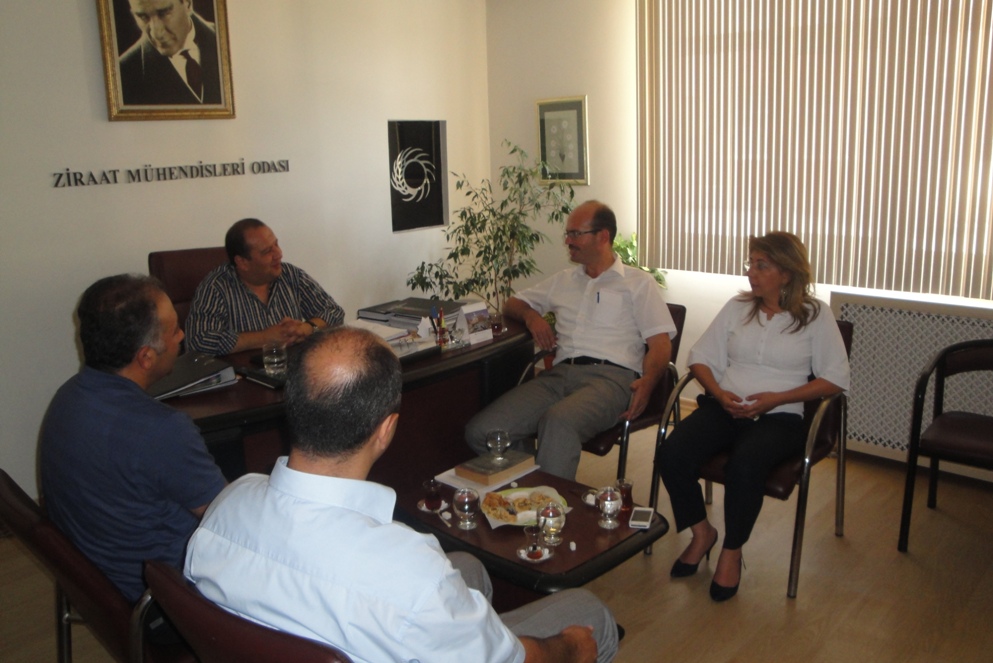 GIDA TARIM VE HAYVANCILIK İL MÜDÜRÜ`NDEN ŞUBEMİZE ZİYARET 