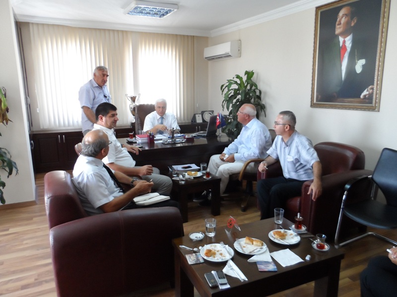 CHP MİLLETVEKİLİ, İL GENEL MECLİS BAŞKANI VE İL BAŞKANI`NDAN ŞUBEMİZE ZİYARET
