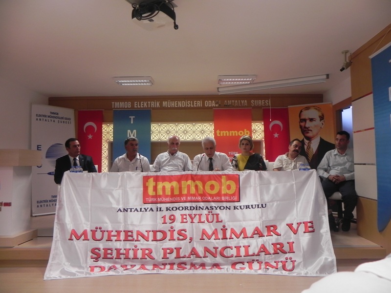 19 EYLÜL TMMOB MÜHENDİS, MİMAR VE ŞEHİR PLANCILARI DAYANIŞMA GÜNÜ