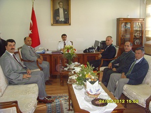 MALATYA VALİSİNE ZİYARET‏