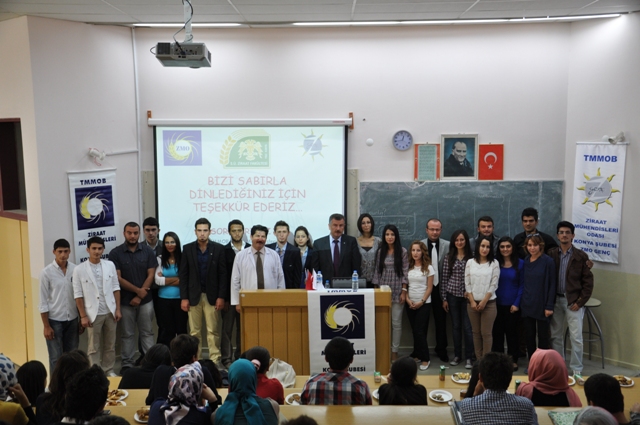 S.Ü. ZİRAAT FAKÜLTESİ’NDE GENÇ ZMO TANIŞMA TOPLANTISI
