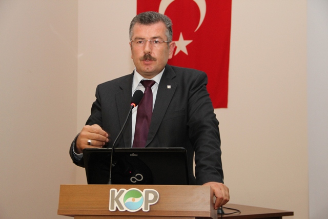 "KOP BÖLGESİ'NDE TARIMSAL SULAMA TOPLANTISI"