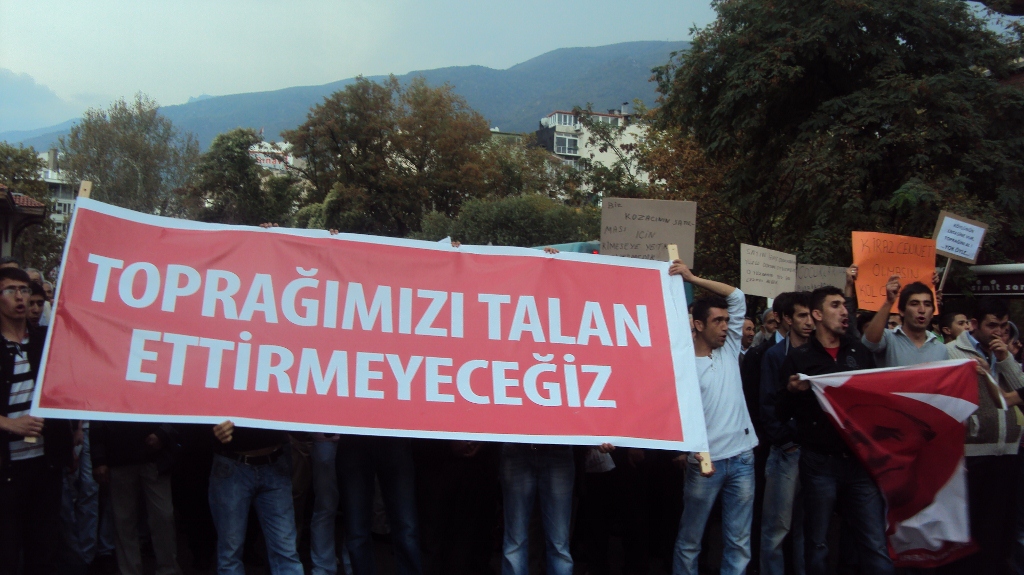 KOZAĞACI VADİSİ KÖYLÜLERİNİN YÜRÜYÜŞ VE BASIN AÇIKLAMASINA DESTEK VERDİK