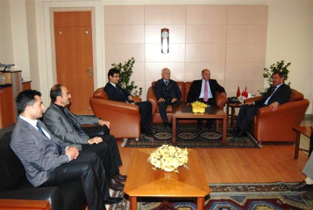 KAYSERİ VALİSİ ŞERİF YILMAZ`A ZİYARET