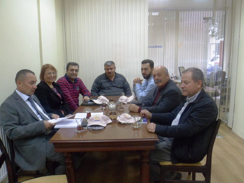 ZİRAİ İLAÇ BAYİ DAL KOMİSYONU İLE BİRLİKTE GIDA, TARIM VE HAYVANCILIK İL MÜDÜRÜ HASAN ÇEBİ`Yİ ZİYARET ETTİK