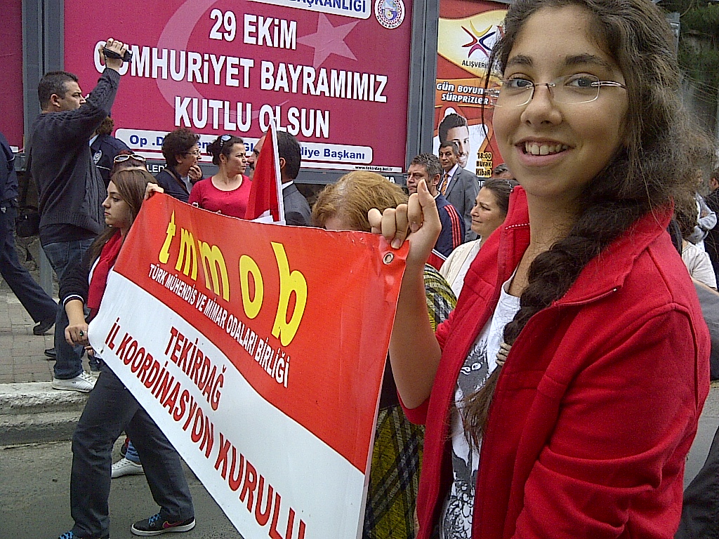 29 EKİM HALK YÜRÜYÜŞÜNE KATILDIK