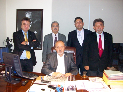 ÇANKIRI İL TEMSİLCİMİZDEN ODA`MIZA ZİYARET 