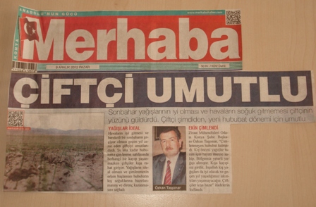 “ÇİFTÇİ UMUTLU” - MERHABA