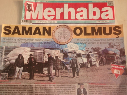 “BAK ŞU SAMANIN YAPTIĞINA!”-“ÇİFTÇİNİN ALTERNATİFİ YEM BİTKİLERİ OLMALI”-MERHABA