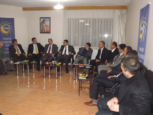 ÇANKIRI MİLLETVEKİLİ ŞAHİN`DEN ODA`MIZA ZİYARET