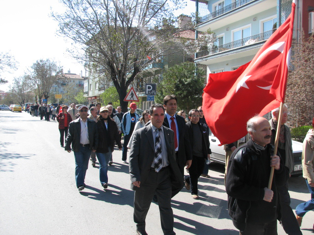 "CUMHURİYET MİTİNGİ"NE ETKİN KATILIM SAĞLADIK