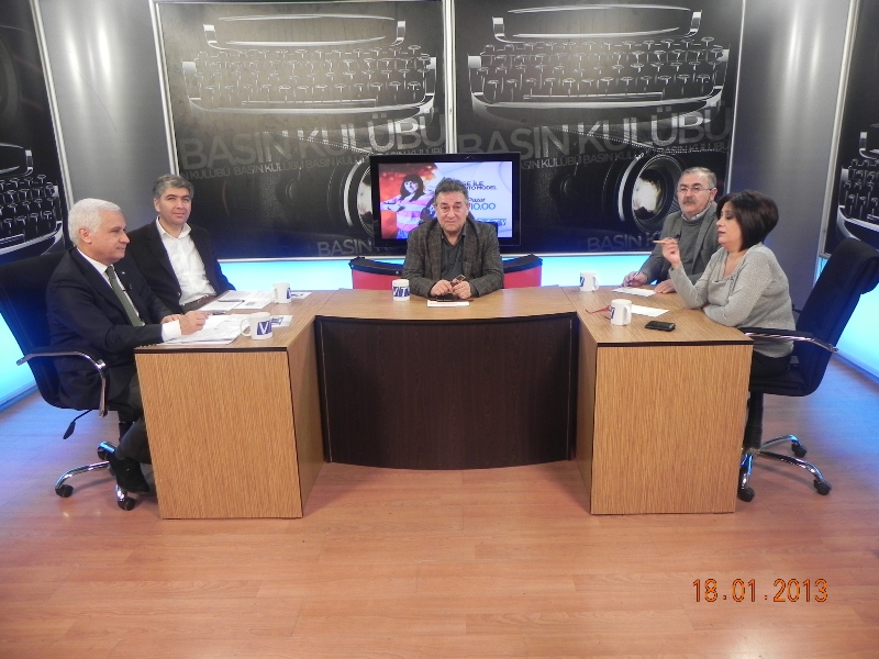 BASIN KULÜBÜ`NE KATILDIK