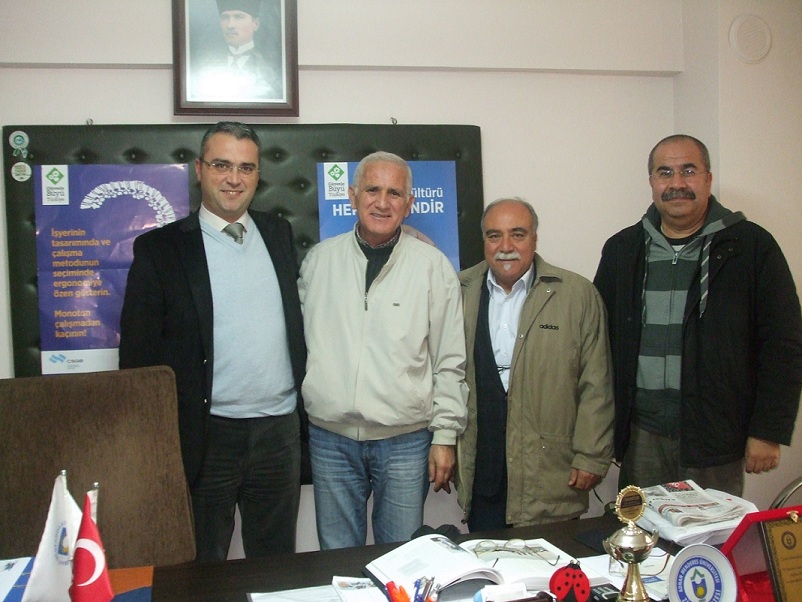 CHP İLÇE TEŞKİLATINDAN AYDIN ŞUBEMİZE ZİYARET