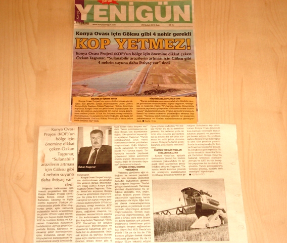 "GÖKSU GİBİ 4 NEHRE DAHA İHTİYAÇ VAR"- YENİGÜN 