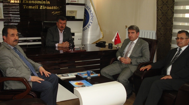 MERAM BELEDİYESİ`NDEN ŞUBEMİZE ZİYARET