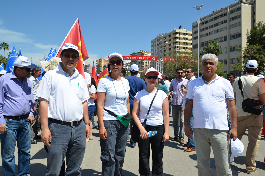 ADANA'DA SICAK 1 MAYIS!