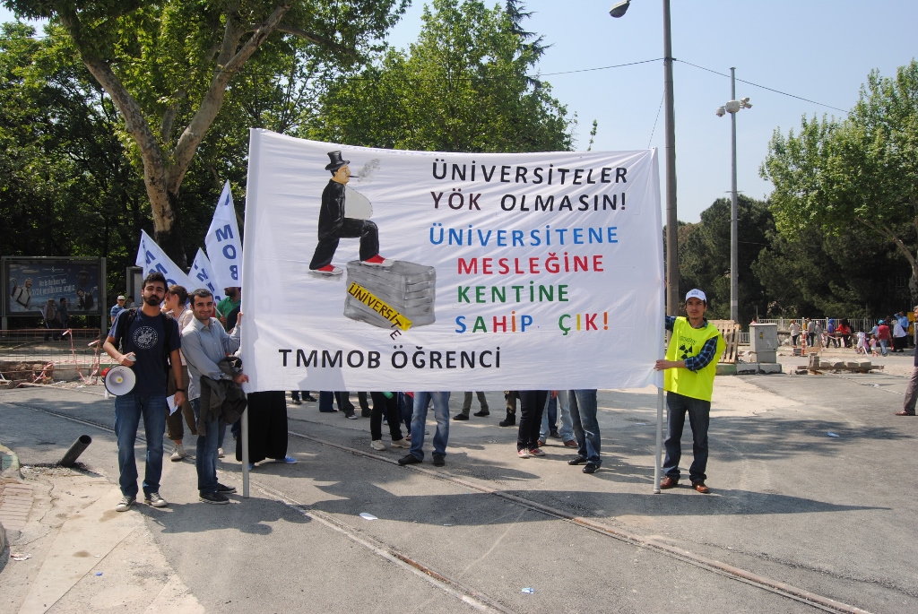 1 MAYIS EMEK, MÜCADELE VE DAYANIŞMA GÜNÜ`NDE ALANLARDAYDIK