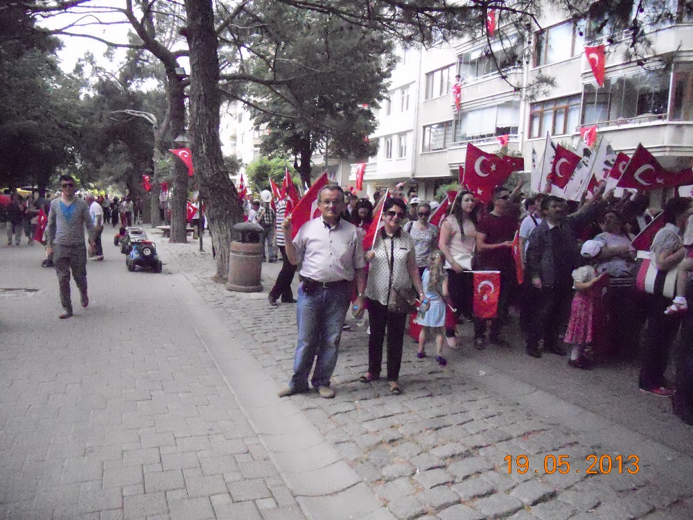 KIRKLARELİ`NDE 19 MAYIS YÜRÜYÜŞÜNE KATILDIK