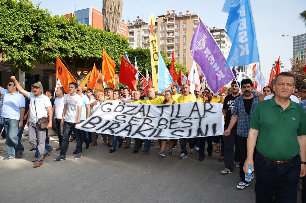 ADANA'DA POLİS ŞİDDETİ!