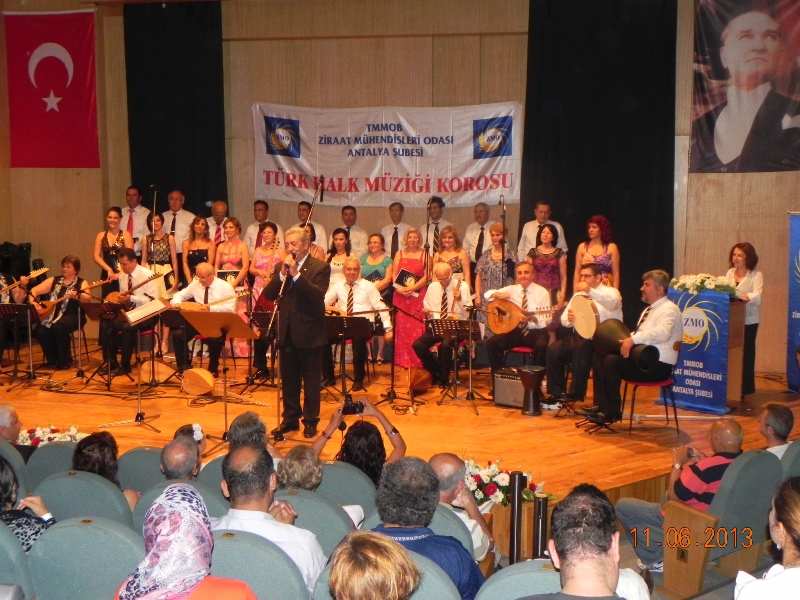 TÜRK HALK MÜZİĞİ KOROMUZDAN "BAHAR KONSERİ"