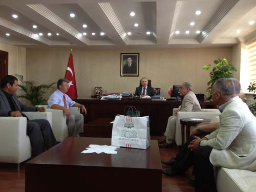 GAZİANTEP VALİSİ`NE ZİYARET