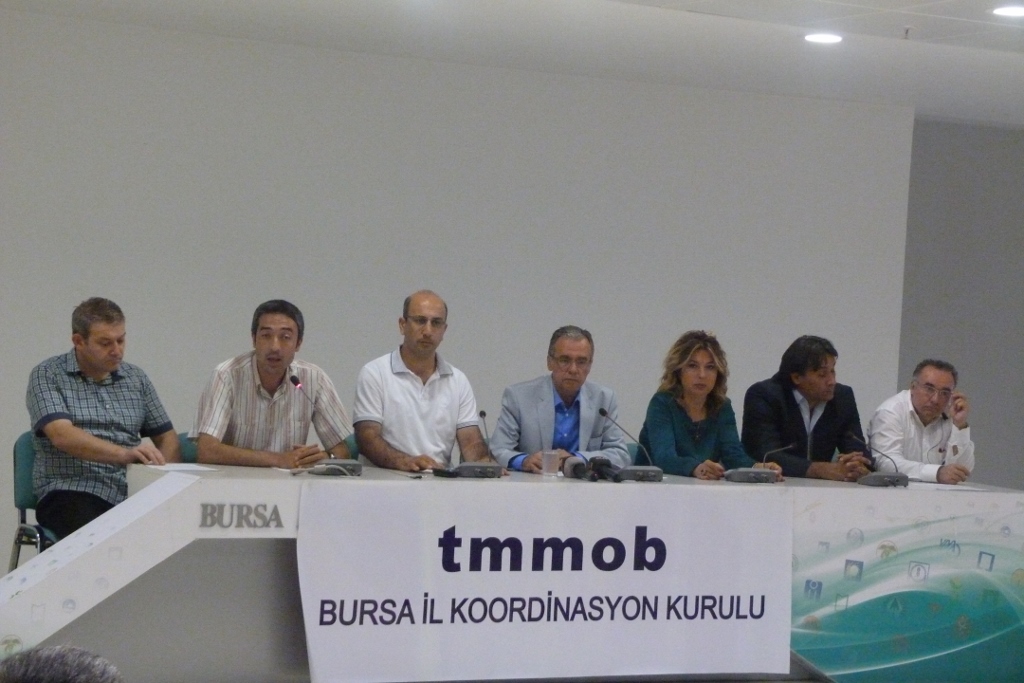 TMMOB BURSA İKK BASIN AÇIKLAMASI