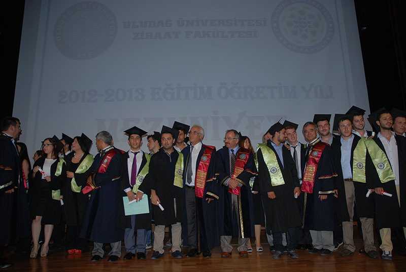 U.Ü. ZİRAAT FAKÜLTESİ MEZUNİYET TÖRENİ