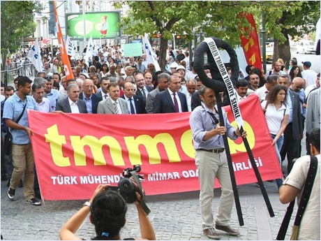 ODALARDAN AÇIKLAMA: İKTİDAR TMMOB'Yİ GERİLETEMEYECEK, MÜCADELESİNİ ASLA DURDURAMAYACAKTIR