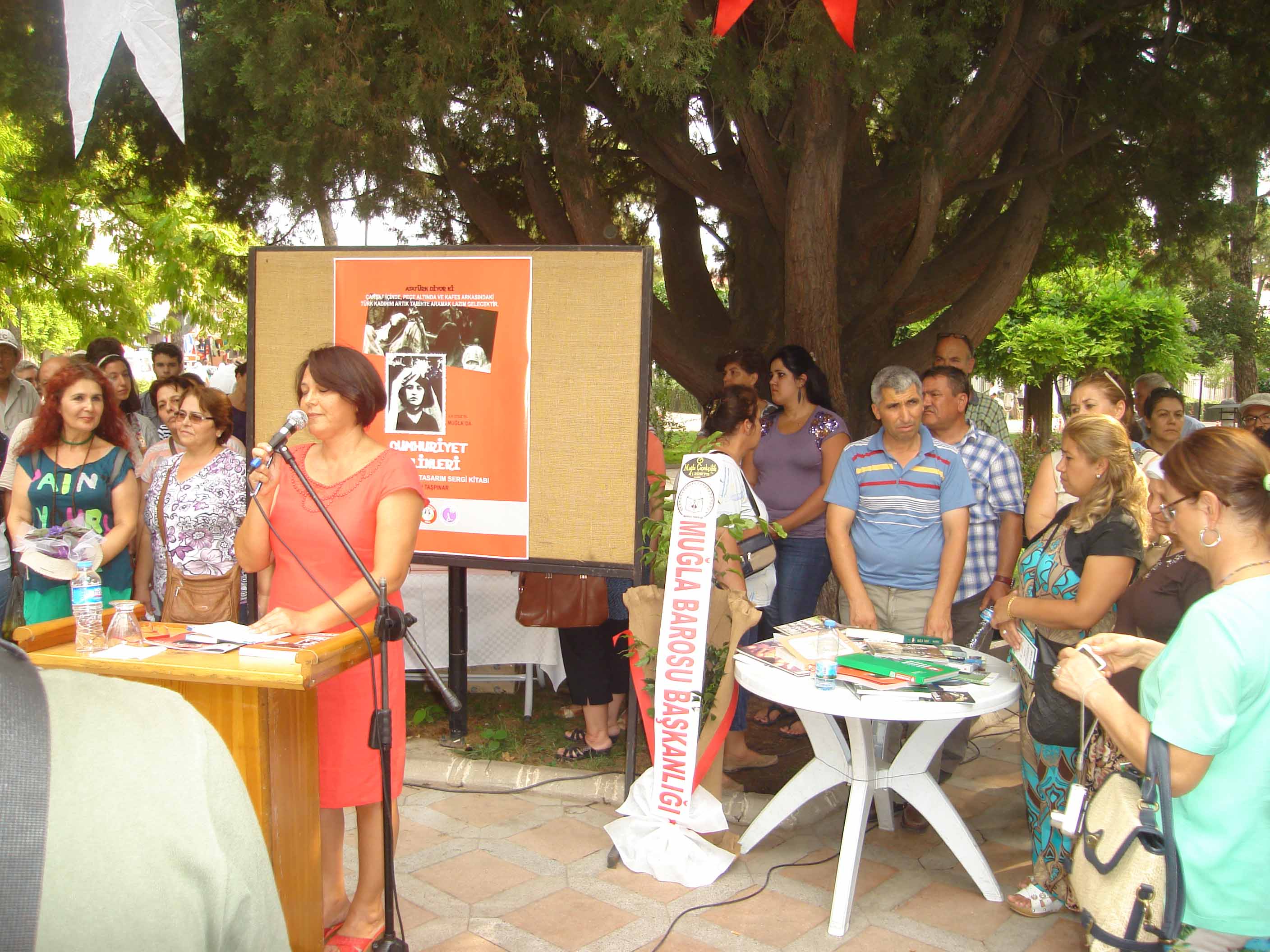 MUĞLA CUMHURİYET KADINLARI DERNEĞİNİN KİTAP TANITIMINA KATILDIK