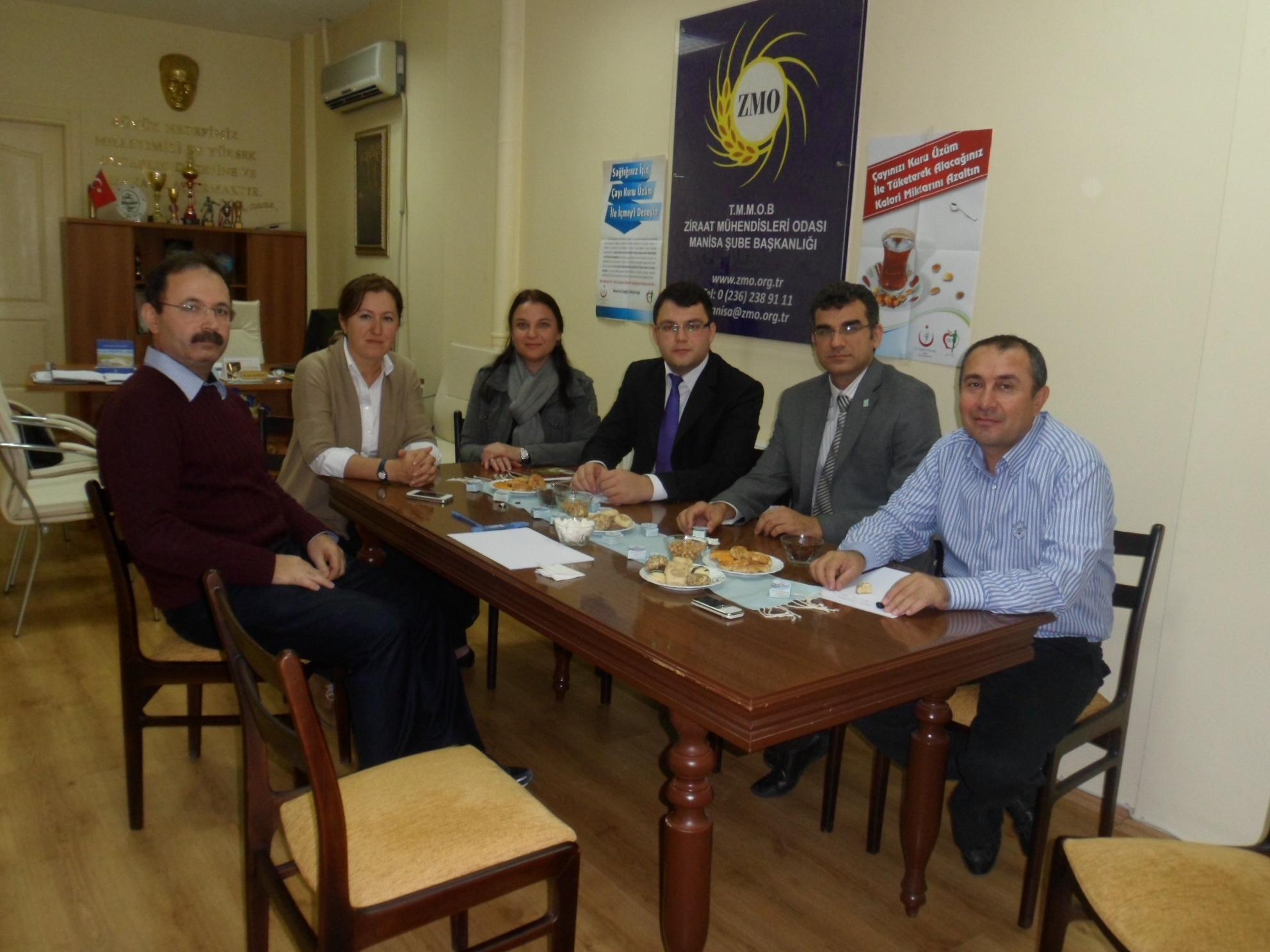 MANİSA İL SAĞLIK MÜDÜRLÜĞÜ`NDEN ŞUBEMİZ`E ZİYARET