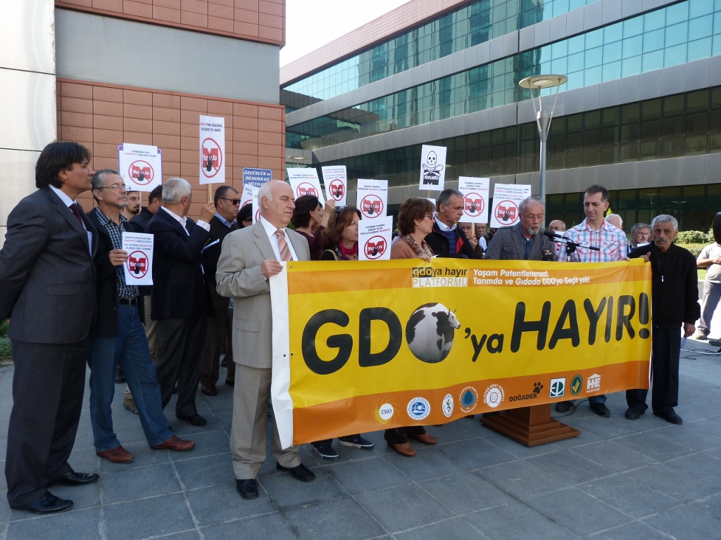 GDO`YA HAYIR PLATFORMU`NDAN `MONSANTO` BASIN AÇIKLAMASI