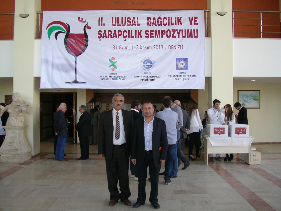 2. ULUSAL BAĞCILIK VE ŞARAPÇILIK SEMPOZYUMUNA KATILDIK