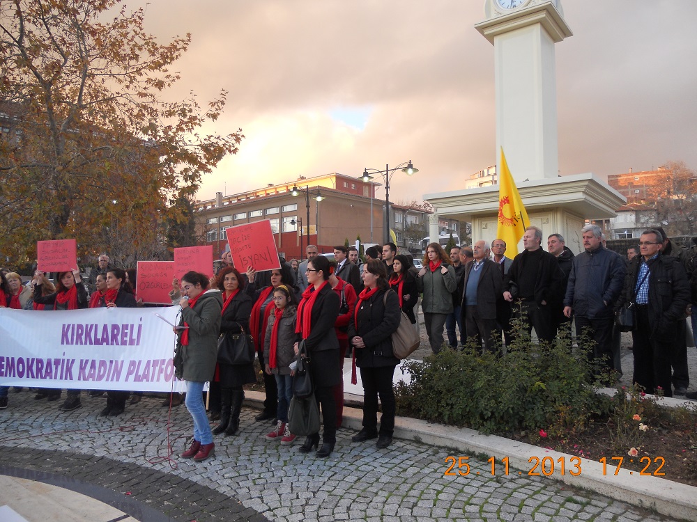 KIRKLARELİ`NDE BASIN AÇIKLAMALARI