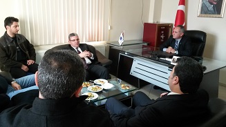 MALATYA CHP BÜYÜKŞEHİR BELEDİYE BAŞKAN ADAYINDAN ODAMIZA ZİYARET