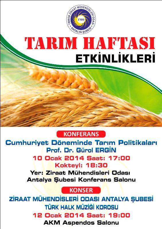 2014 TARIM HAFTASI ETKİNLİKLERİ