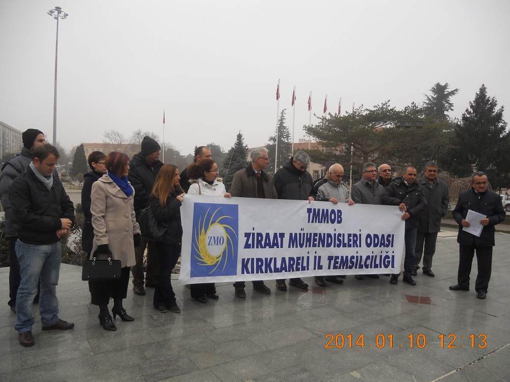 KIRKLARELİ`NDE TARIM HAFTASI ÇELENK TÖRENİ