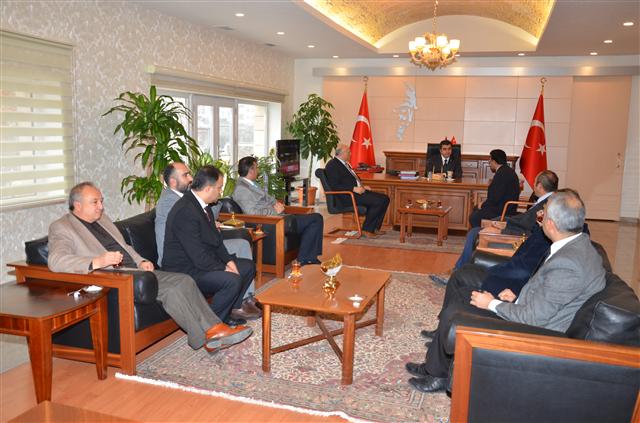 KAYSERİ VALİSİ ORHAN DÜZGÜN`E ZİYARET