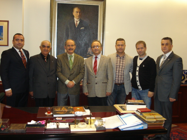 ESKİŞEHİR BÜYÜKŞEHİR BELEDİYE BAŞKANI`NA ZİYARET