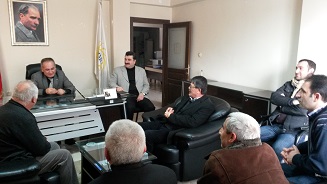 YEŞİLYURT ZİRAAT ODASI BAŞKANI DOĞAN SOLMAZ ODAMIZI ZİYARET ETTİ