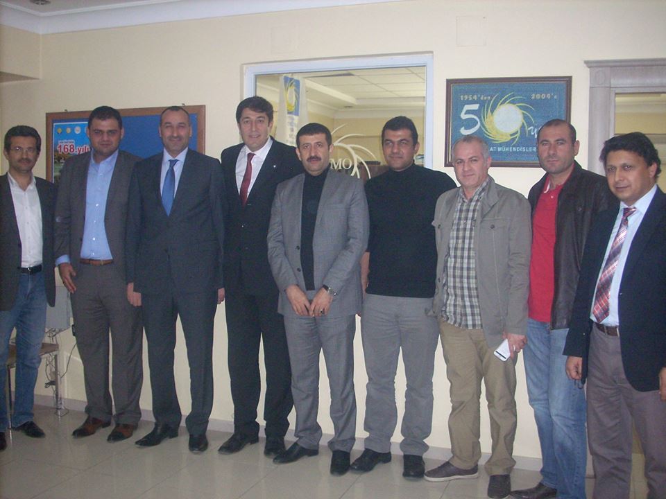 YENİ YÖNETİME TEBRİK ZİYARETİ...