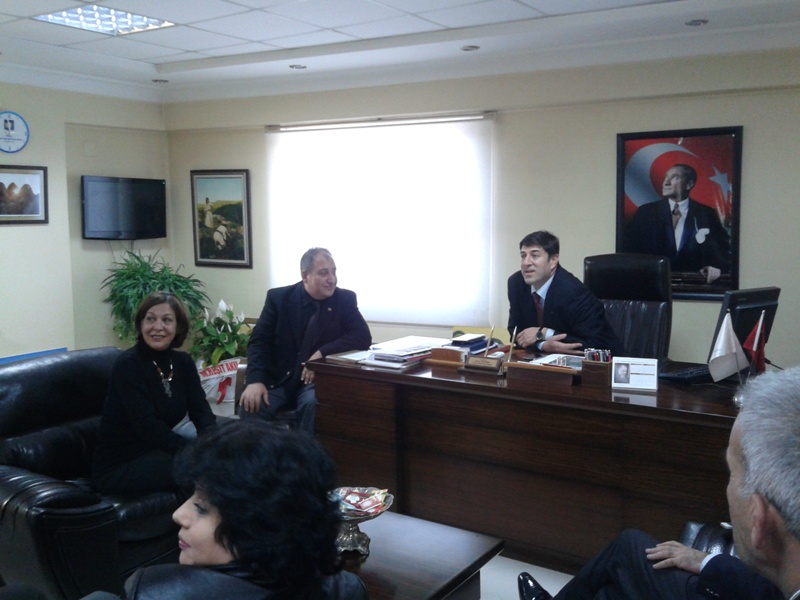 CHP BÜYÜKŞEHİR BELEDİYE BAŞKAN ADAYI HALE SORAN ODAMIZI ZİYARET ETTİ