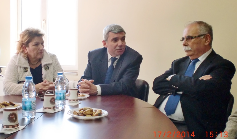 ÇANAKKALE BELEDİYE BAŞKANI ŞUBEMİZİ ZİYARET ETTİ
