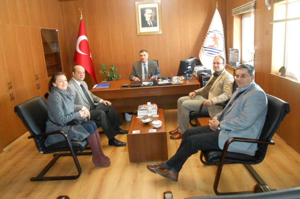 ONDOKUZ MAYIS ÜNİVERSİTESİ ZİRAAT FAKÜLTESİ DEKANINA ZİYARET