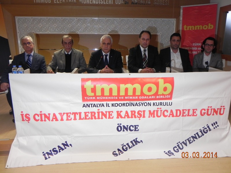 3 MART İŞ CİNAYETLERİNE KARŞI MÜCADELE GÜNÜ BASIN AÇIKLAMASI YAPILDI